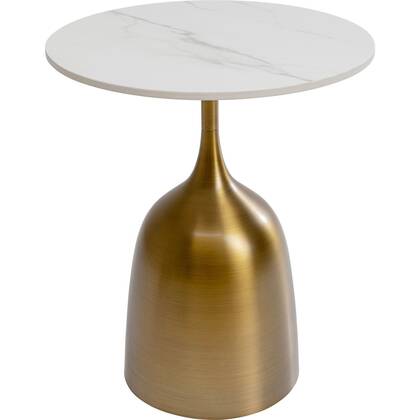 Bijzettafel Nube Tulip Ø45cm Kare Design Goud