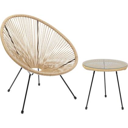 Tuinmeubelair Acapulco nature Kare Design Bruin