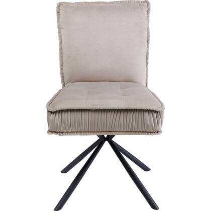 Kare Design Chelsea stoel - - fluweel Grijs