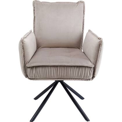 Kare Design Chelsea Stoel met armleuningen Grijs