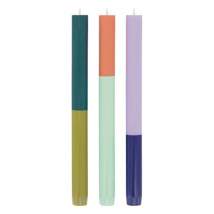 Remember - Dinerkaars Riga 26 cm Set van 3 Stuks Multicolor
