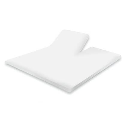 Eleganzzz Splittopper Hoeslaken Perkal Katoen - Wit