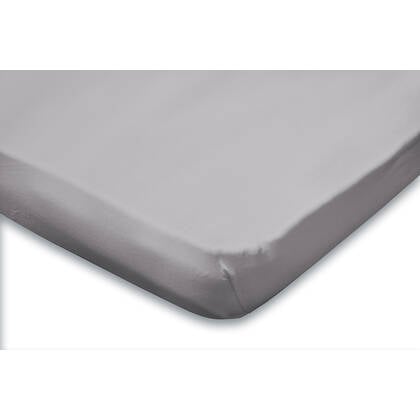 Eleganzzz Topper Hoeslaken Jersey Katoen Stretch - licht Grijs