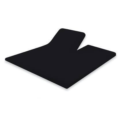 Eleganzzz Splittopper Hoeslaken Perkal Katoen - Zwart