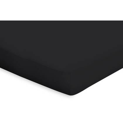 Eleganzzz Topper Hoeslaken Katoen Perkal - Zwart