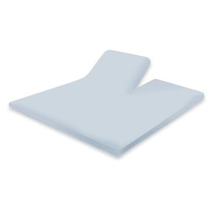 Eleganzzz Splittopper Hoeslaken Perkal Katoen - licht Blauw