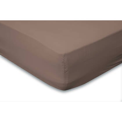 Eleganzzz Hoeslaken Katoen Perkal 35cm Hoekhoogte oud Roze