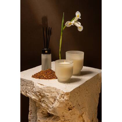 PTMD - Oud Minerale Fragrance candle + sticks Geel