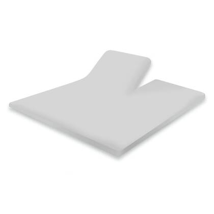 Eleganzzz Splittopper Hoeslaken Perkal Katoen - licht Grijs