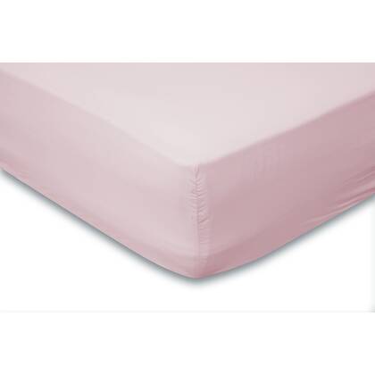Eleganzzz Hoeslaken Katoen Perkal 35cm Hoekhoogte Roze