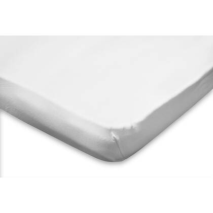 Eleganzzz Topper Hoeslaken Jersey Katoen Stretch - Wit