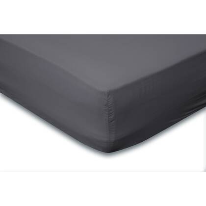 Eleganzzz Hoeslaken Jersey Katoen Stretch 35cm Hoge Hoek - Antraciet