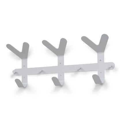 SPINDER DESIGN FRONDO Wandkapstok - Wit