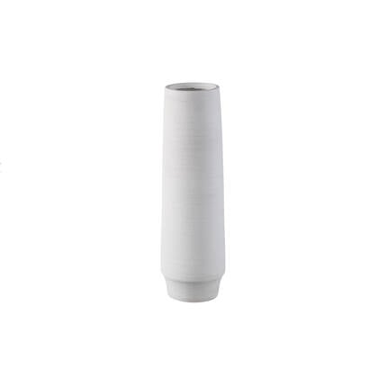 PTMD Zonna White Matt Ceramic High Vase S Wit