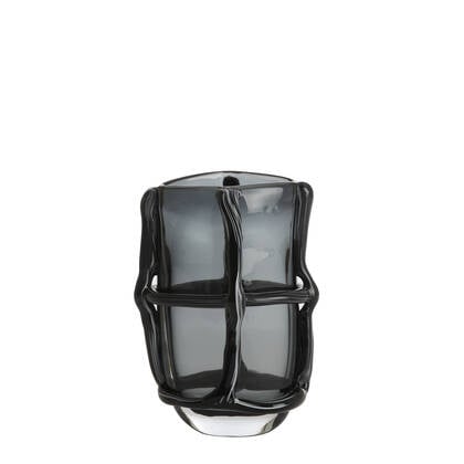 Light & Living - Vaas ASHORO - 20.5x13x29cm - Grijs