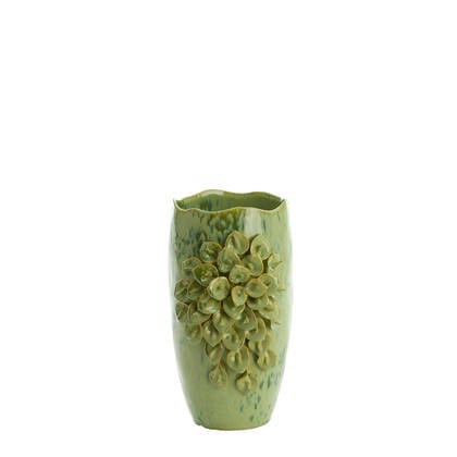 Light & Living - Vaas AMIATA - 23x19x35.5cm - Groen