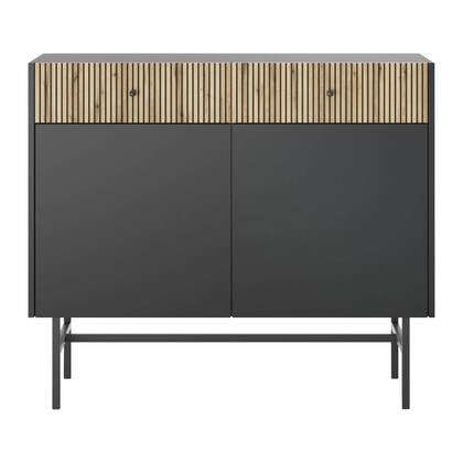 by fonQ Scandiva Dressoir 2-deurs - Naturel Bruin
