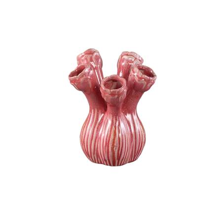 PTMD Vaas Annmarie - 17x17x23 cm - Keramiek - Roze