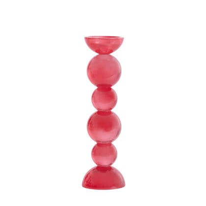Light & Living - Kandelaar ITINGA - Ø9.5x34cm - Rood