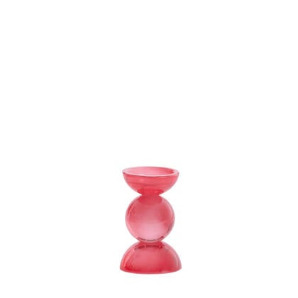 Light & Living - Kandelaar ITINGA - Ø9.5x15.5cm - Rood