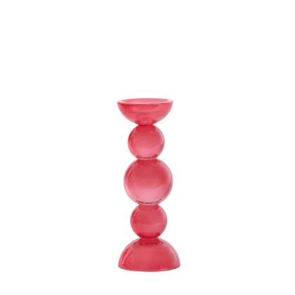 Light & Living - Kandelaar ITINGA - Ø10x26.5cm - Rood