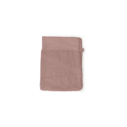 LINNICK Diamond Badstof Washand 100% Katoen 16x21cm - rose - set van 6