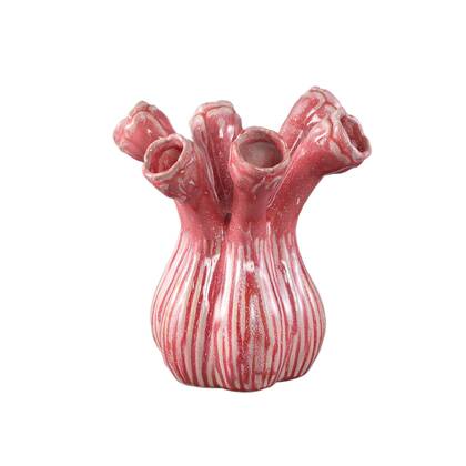PTMD Vaas Annmarie - 25x21x27 cm - Keramiek - Roze