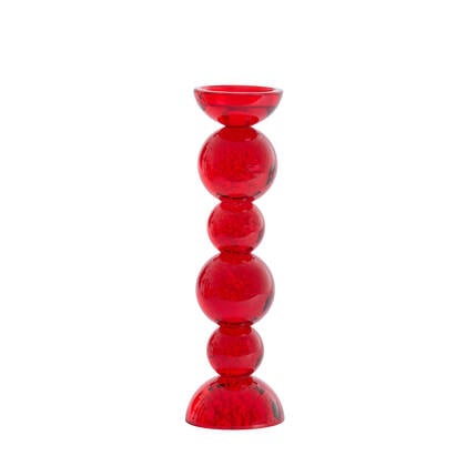 Light & Living - Kandelaar ITINGA - Ø9.5x34cm - Rood