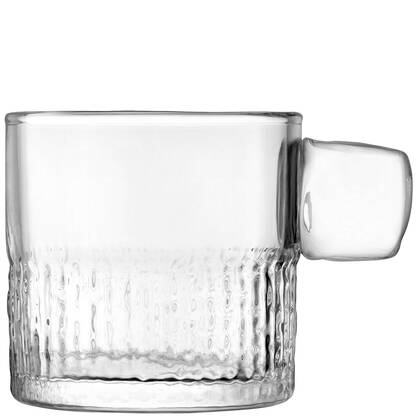 L.S.A. - Handle Theelichthouder 9 cm Transparant