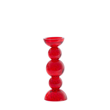Light & Living - Kandelaar ITINGA - Ø10x26.5cm - Rood