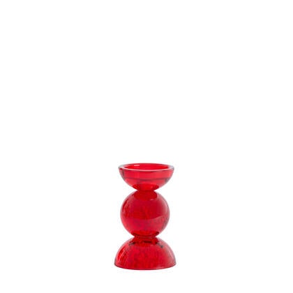 Light & Living - Kandelaar ITINGA - Ø9.5x15.5cm - Rood
