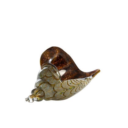 Light & Living - Ornament SHELL - 28x12x16cm - Groen
