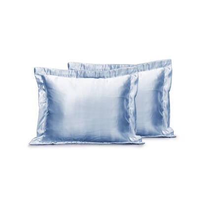 Eleganzzz Beauty Skin Care Kapselsloop - gentle blue 60x70cm - 2X Blauw