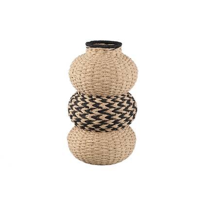 PTMD Mand Williams - 31x31x50 cm - Polyethyleen - Zwart