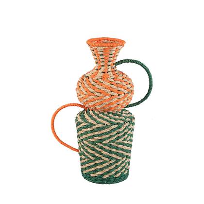 PTMD Mand Veraa - 19x19x46 cm - Polyethyleen - Groen