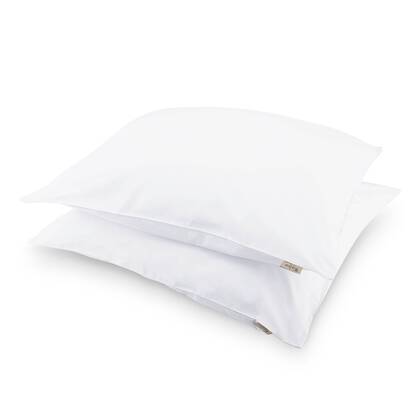 Walra - Kussensloop Crispy Cotton - 2x 80x80 - Wit