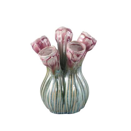 PTMD Vaas Annmarie - 17x17x23 cm - Keramiek - Paars