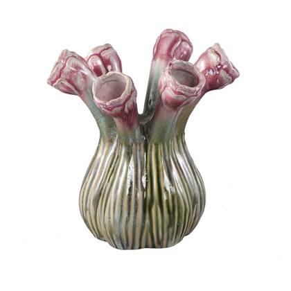 PTMD Vaas Annmarie - 25x21x27 cm - Keramiek - Paars