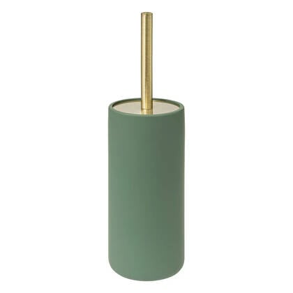 5Five Toiletborstel Savona in houder - ficus - 10 x 35 cm Groen