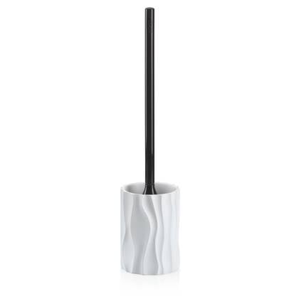 Kela - Toiletborstel met Houder, Polyresin, Wit - Kela | Merida