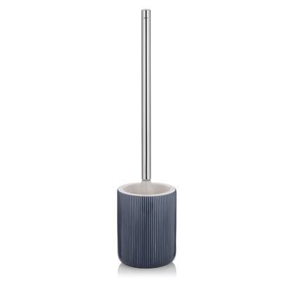 Kela - Toiletborstel met Houder, Keramiek, Rook Blauw - Kela | Ava