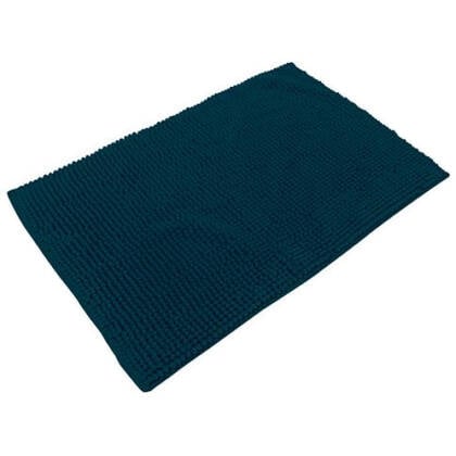 Urban Living Badkamerkleedje|badmat tapijt - donker - 50 x 80 cm Blauw