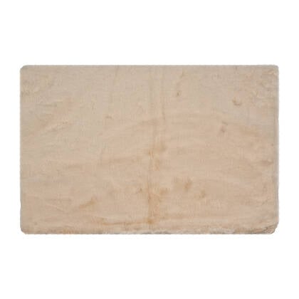 Clayre & Eef Badmat 40x60 cm Beige Polyester
