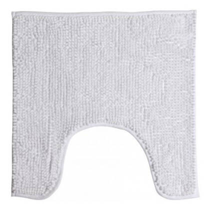 Urban Living WC Badkamerkleedje|badmat tapijt - parel - 49x49cm Wit