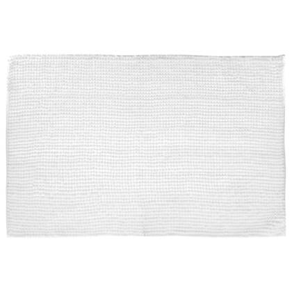 Atmosphera Badkamer kleedje|badmat voor vloer - 50x80 cm - grijs Wit