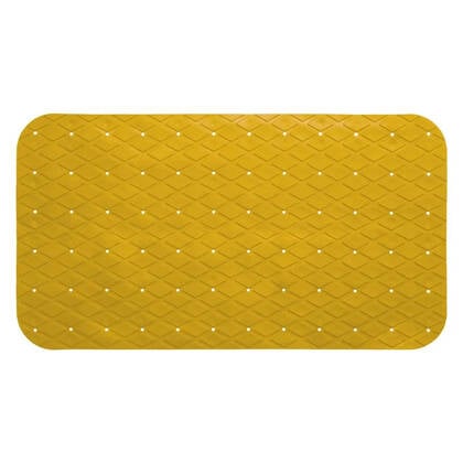 5Five Badmat - - anti-slip - 70 x 35 cm Geel