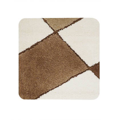 Dutch House Bidetmat Nice - brown 60x60cm Bruin
