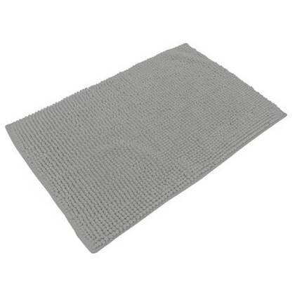 Urban Living Badkamerkleedje|badmat tapijt - steen - 50 x 80 cm Grijs
