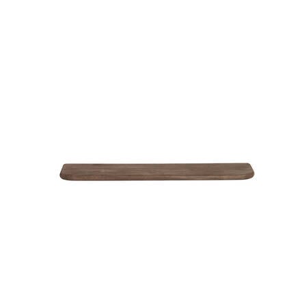 Light&living Wandplank 88x20x3 cm TARONTU mat grijs| Bruin