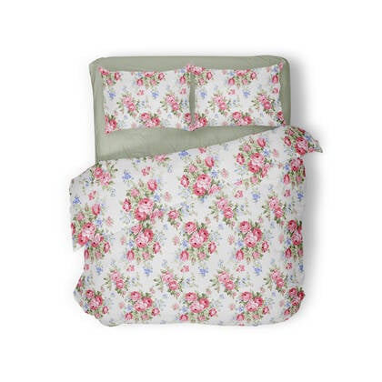 Eleganzzz Dekbedovertrek Micropercal Nina - Roze